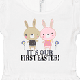 thumbnail image 4 of Inktastic Twins First Easter Boy Girl Girls Baby Dress, 4 of 5
