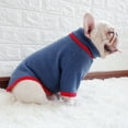 thumbnail image 4 of Warm Pet Pullover Sweater Easy-Wearing High Collar Dog Sweater – Solid Color Pet Accessory, 4 of 8