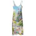 thumbnail image 5 of Easter Bunnies Rabbits Sleeveless Dress Women's Luxury Party Dress Birthday Dresses for Women, 5 of 7