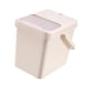 thumbnail image 3 of Cubo recolector de residuos de té con asa, blanco, fácil de limpiar, contenedor de residuos 10 L, 3 of 8