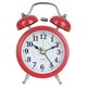 thumbnail image 2 of Bearachild Reloj despertador Retro con campana doble, reloj analógico de Metal silencioso con luz nocturna para de escritorio para el hogar, Electrónica Rojo, 2 of 6
