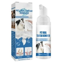 Dog Breath Freshener Tartar Remover for Dogs and Cats Teeth Cleaning Foam 60ml