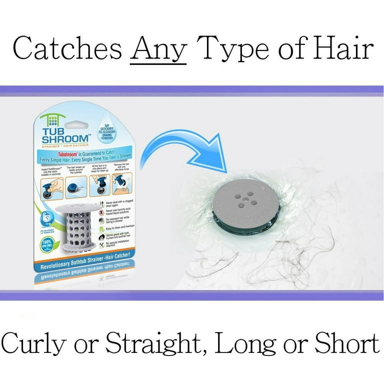 Homlly Tub Shroom Drain Protector Hair Catcher Strainer