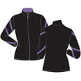 thumbnail image 3 of ChloeNoel Purple Spiral Jacket w/ Purple Zipper, 3 of 4