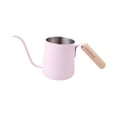 thumbnail image 2 of Hervidor de café de cuello de cisne, hervidor de café de goteo, tetera 250 ml rosa, 2 of 9