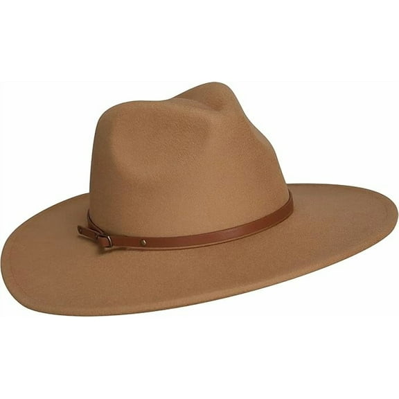 Women's Fedora Hat (Camel)