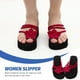 thumbnail image 2 of Tacones altos Plataforma Zapatillas Moda Chanclas Pendiente antideslizante Resort Beach Sandalias anudadas rojas para mujer (talla 39), 2 of 5