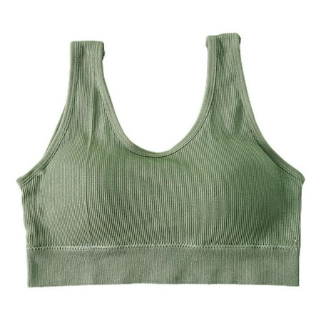 

Yoga Bras Workout Sports Bra Women Padded Bra for Tank Top Shockproof Crop Tops