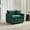 Green, variant on Yardi Yarda Modern Sectional Couch, Breathable Chenille Fabric Single Seat Sofa without Ottoman, Comfy Double Layer Upholstered Seat Cushion, Single Armrest Sofa for Indoor, Blue