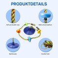 thumbnail image 3 of Kids Climbing Rope Swing - Blue - Disc Platform & Seat - Sturdy & Safe, 3 of 4