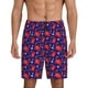 thumbnail image 1 of Fotbe Cute Crabs Pantalones Cortos de Pijama para Hombre, Ropa de Dormir, Pantalones de Pijama Cortos para Hombre-3X-Large, 1 of 6