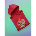 thumbnail image 3 of Love Who You Want Glowing Heart Hoodie Women -Smartprints Designs, Female Large, 3 of 4