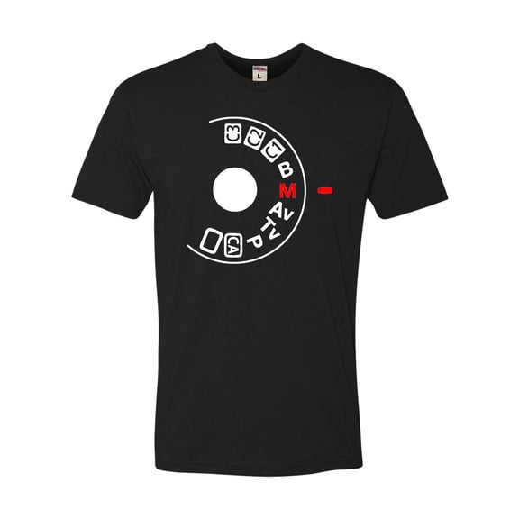 Adult Shoot Manual Camera Buff Photography Lovers Deluxe T-Shirt