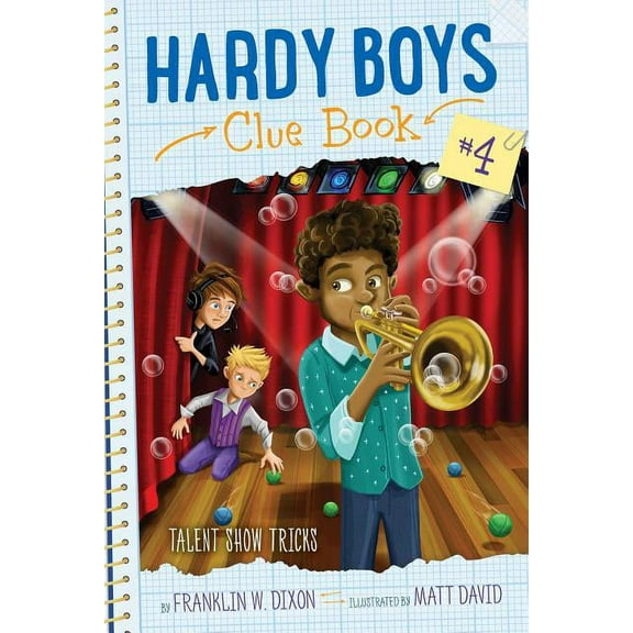 Hardy Boys Clue Book Talent Show Tricks, Book 4, (Paperback)