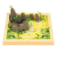 thumbnail image 1 of CNKOO Handmade Micro Scene Little Red Riding Hood Material Kit Crystal Glue Light Clay Children‘s Parent Child Craft Diy Toys, 1 of 4