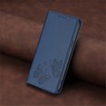 thumbnail image 7 of For Google Pixel 10 Pro XL / Pixel 9 Pro XL 6.8" 【RFID Blocking 】Protective Purse Case Double Butterfly Strong Magnetic Attachment/Closure, Card Slots/Pocket, PU Leather Flip Wallet Case,Dark Blue, 7 of 7