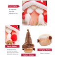 thumbnail image 3 of Muñeca Gnomo Wosthever Navidad colgante decoración rojo, 3 of 6