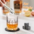 thumbnail image 4 of Lockways Liqour Cups Sets with Ice Cubes Stone, Whisky Glass with Drinking Accessories for Men Dad, 4 of 7