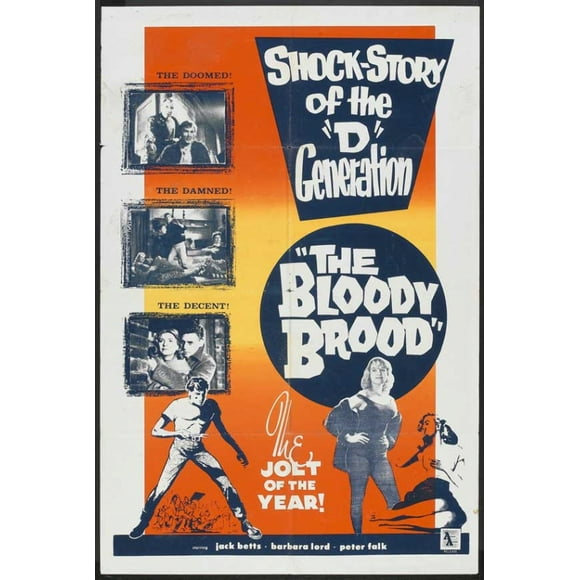 The Bloody Brood Movie Poster Print (27 x 40)