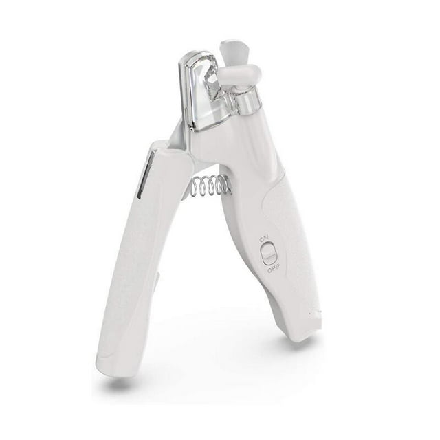 Pet Nail Clippers with LED Light for Dogs Cats Electric Nails & Claws Trimmer Trimming Grooming, Safe Professional Set