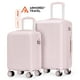 thumbnail image 1 of Maletas de viaje carry-on de mano cabina 10kg Rígida set de viaje 2 pack 20” + 16” ABS doble calibre con cierre expandible, llantas desmontables y candado seguridad TSA LOCK Armored travel, 1 of 10