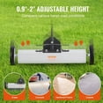 thumbnail image 4 of 50 Lbs Rolling Magnetic Sweeper with Wheels 24 Inch Large Magnet Pickup Lawn Sweeper Telescoping Handle for Easy Workshop Garage Yard Cleanup, 4 of 7