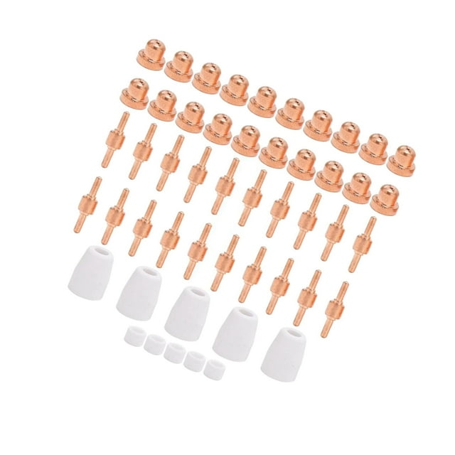 Guardoinrt Ensemble Premium -40 Embouts pour CUT40 CUT50 Pièces de Torche Améliorées 50 Pcs 1Ensemble
