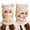 Beige, variant on Bear Beanie Ski Mask Hat for Adults, 3-in-1 Winter Knit Hood with Ears, Plush Lined Warm Cold-Weather Cap for Head & Neck Coverage
