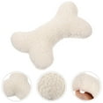 thumbnail image 3 of Bone Shape Cute Dog Biting Toy Puppy Chewing Toy with Squeaker Pet Supplies, 3 of 9