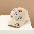 thumbnail image 6 of Gibobby Toddler Baseball Cap Pattern Sun Hat Adjustable Breathable Baby Cap for Boys Girls Age 12-18 Months 1T 2T 3T 4T(3-8 Years,Khaki), 6 of 7