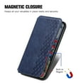 thumbnail image 4 of for Motorola Moto G05 Leather Phone Case Fashion Plaid Ultra Thin Slim Built in Magnetic Folio Flip Cover Kickstand Multi Hidden Card Holder Cash Slot, 4 of 9