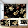 thumbnail image 5 of Prxcm Canvas Wall Mural Peel and Stick Large Wallpaper Japanese pattern Wall Art Decor for Living Room Bathroom Self Adhesive and Removable 69" x 98", 5 of 5