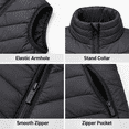 thumbnail image 5 of BounceUp Men's USB Heated Vest, 21-Zone 4 Independent Heat Controls Vest for Men, 5 of 9