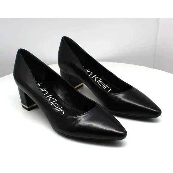 Calvin Klein Women's Nita Almond Toe Pumps Women's Shoes (size 8) -  