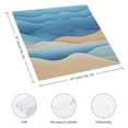 thumbnail image 3 of JRXY Waves Sand Dunes Polyester Cloth Napkin Reusable for Home Decor, Pack of 4 4 PCS, 3 of 7