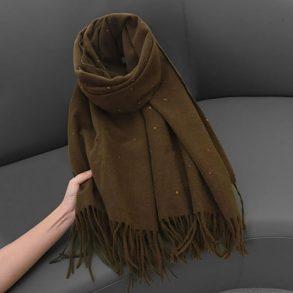 Fewfanhot Women's Scarf Warm Neck Head Shawl Wraps Breathable Lightweight Winter Fashion Accessories Gift Package