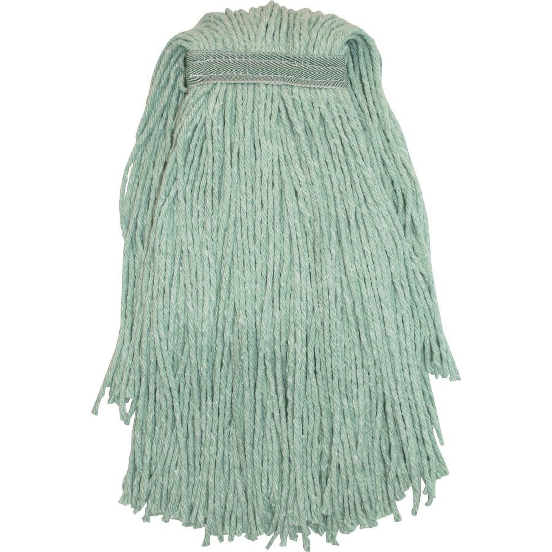 Genuine Joe Blended Yarn Green Mophead - Yarn