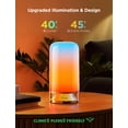 thumbnail image 2 of RGBIC Smart Table Lamp 2, Touch Bedside Small Table Lamp Compatible with SmartThings, Matter, Alexa, Desk Lamp with 64 Scene Modes, Nightstand Lamp for Bedroom Living Room Night Light(Corded), 2 of 5