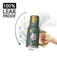 thumbnail image 3 of OBREWU Paw Prints and Bones Tumbler with Handle and Lid,Paw Prints and Bones 40oz Double Wall Vacuum Insulated Tumbler,Cups Gift for Women and Men, 3 of 7