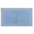 thumbnail image 2 of Home Weavers Opulent Bath Mat 100% Cotton Bathroom Rugs Set, Bathroom Decore, Washable Rug, Soft & Absorbent bath Rug, Kitchen Mat, Bath Mat Set, Bath Floor Mat Reversible, 24"x40" Rectangle, Blue, 2 of 9