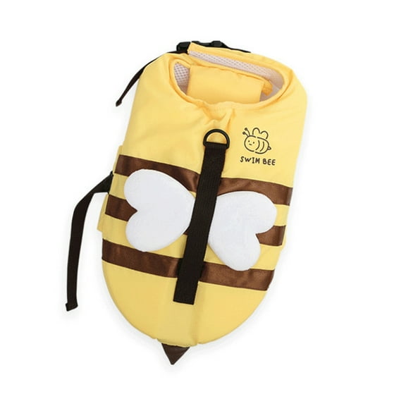 Adjustable Dogs Life Vest with High Buoyancy Life Vest 3 Sizes Flotation Device Swimsuit Rescuing Handle