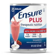 Angle View: Ensure PLUS Strawberry, 8 oz Can ''1 Count''