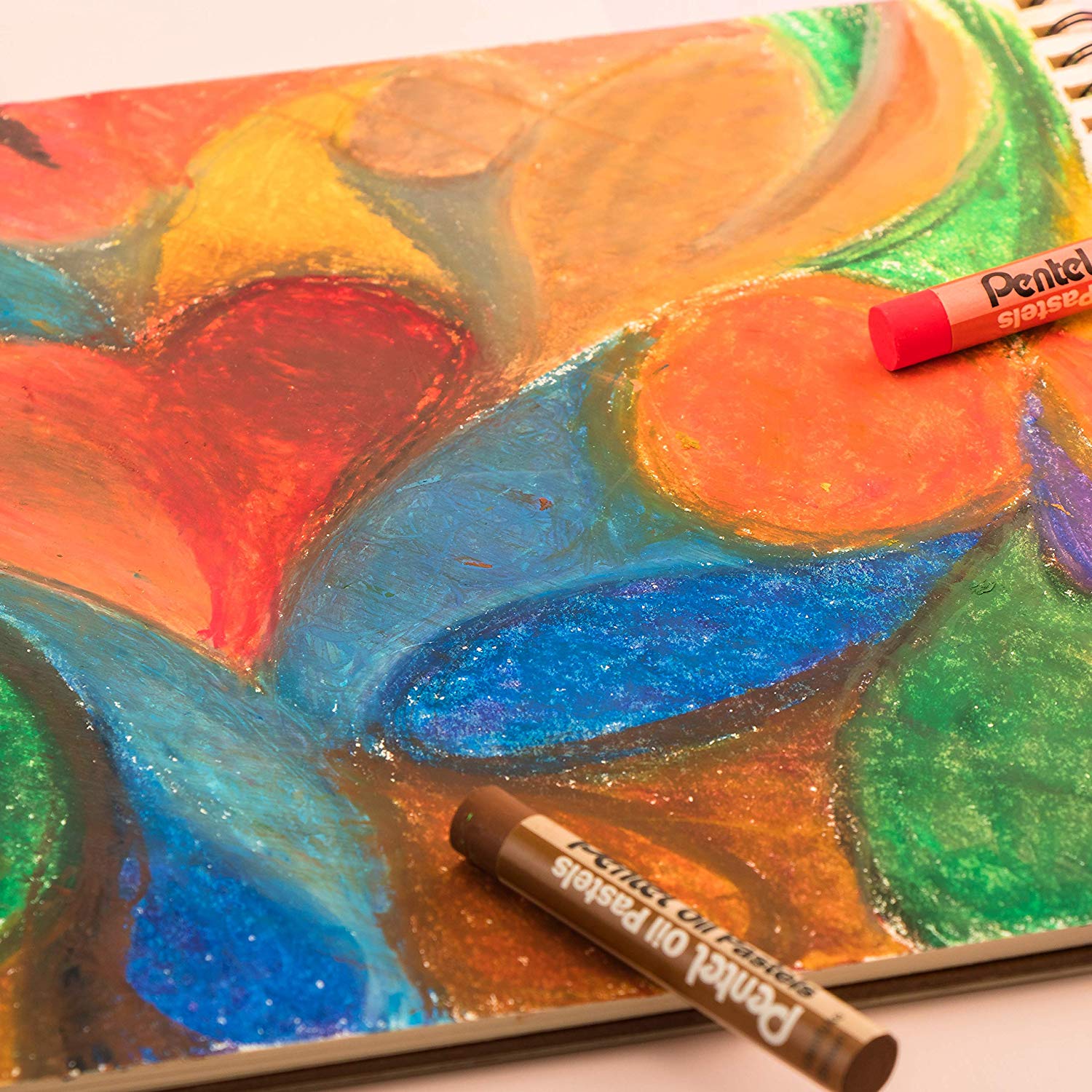 Pentel 50-Color Oil Pastel Set photo 2