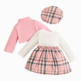 thumbnail image 4 of Gibobby Toddler Girl Outfits Fall Cartoon Print Childrens Clothes Girls 0-12 Months 2t 3t 4t Oversize Streetwear Clothing Set for Girls(12-18 Months,Pink), 4 of 7