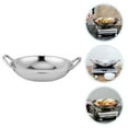 thumbnail image 4 of 1Set Household Hot Pot Stainless Steel Cooking Wok for Home, 4 of 9