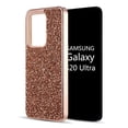 thumbnail image 2 of SAMSUNG S20 ULTRA DIAMOND HYBRID BUMPER CASE W/ ELECTROPLATED FRAME LUXMO No, 2 of 18