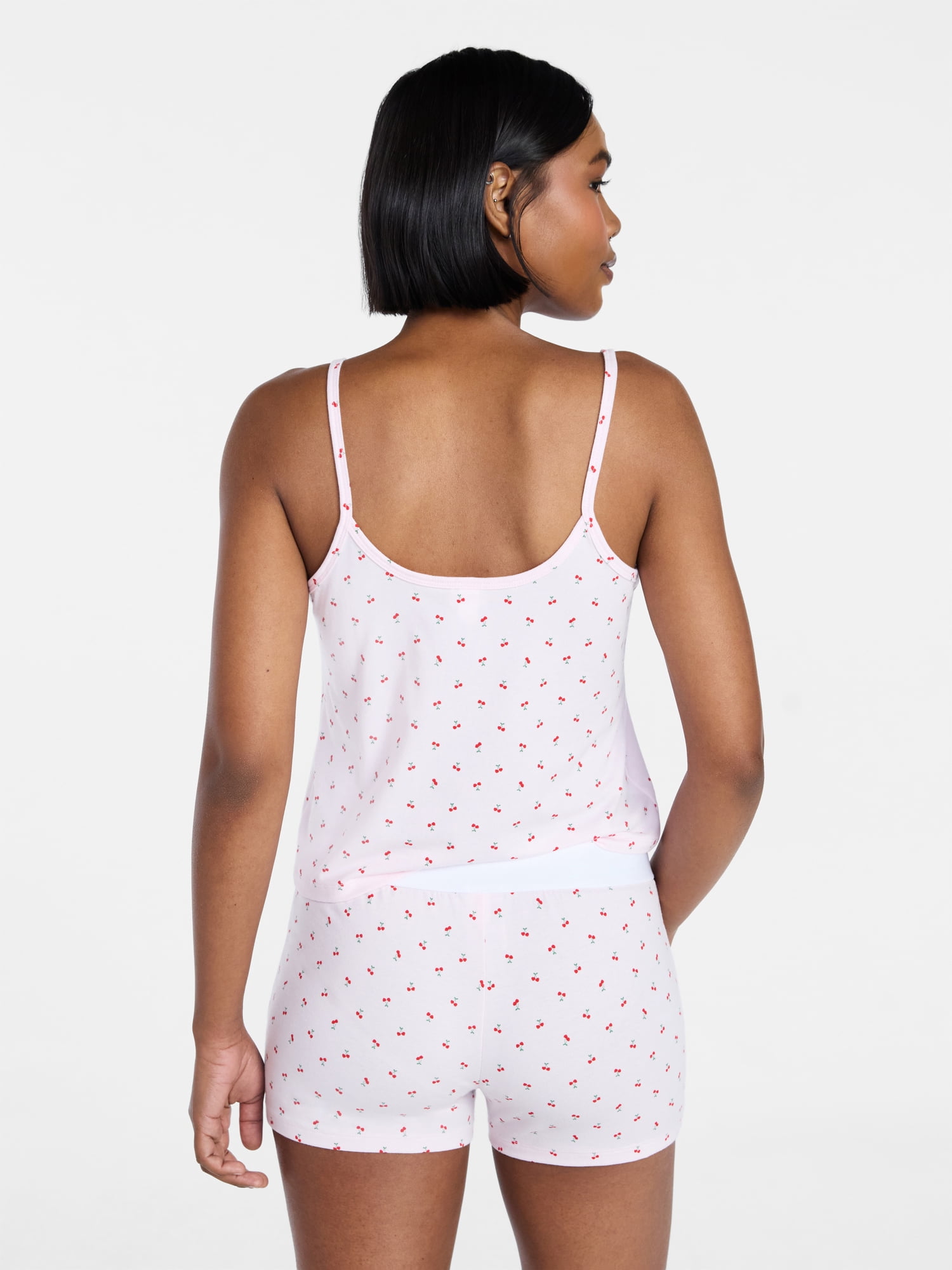 No Boundaries Cami and Boxer Shorts Sleep Set from our Cloud Core Collection, 2-Piece, Women's XXS-3X