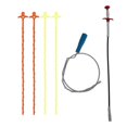 thumbnail image 4 of Toilet Sink Clog Opener Sink Clog Remover Hair Clog Remover Tool Bathroom Hair Unclogger, 4 of 5