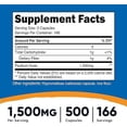 thumbnail image 4 of Nutricost Psyllium Husk 1500 Mg 500 Cápsulas, 4 of 4
