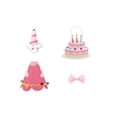 thumbnail image 2 of LOWLHOME 7 Inch Desk Goose Outfits,Birthday Desk Goose Clothes Accessories,Birthday Holiday Decor for Desktop Goose Statues Office and Home Table,Birthday Gifts(Pink Cake), 2 of 6
